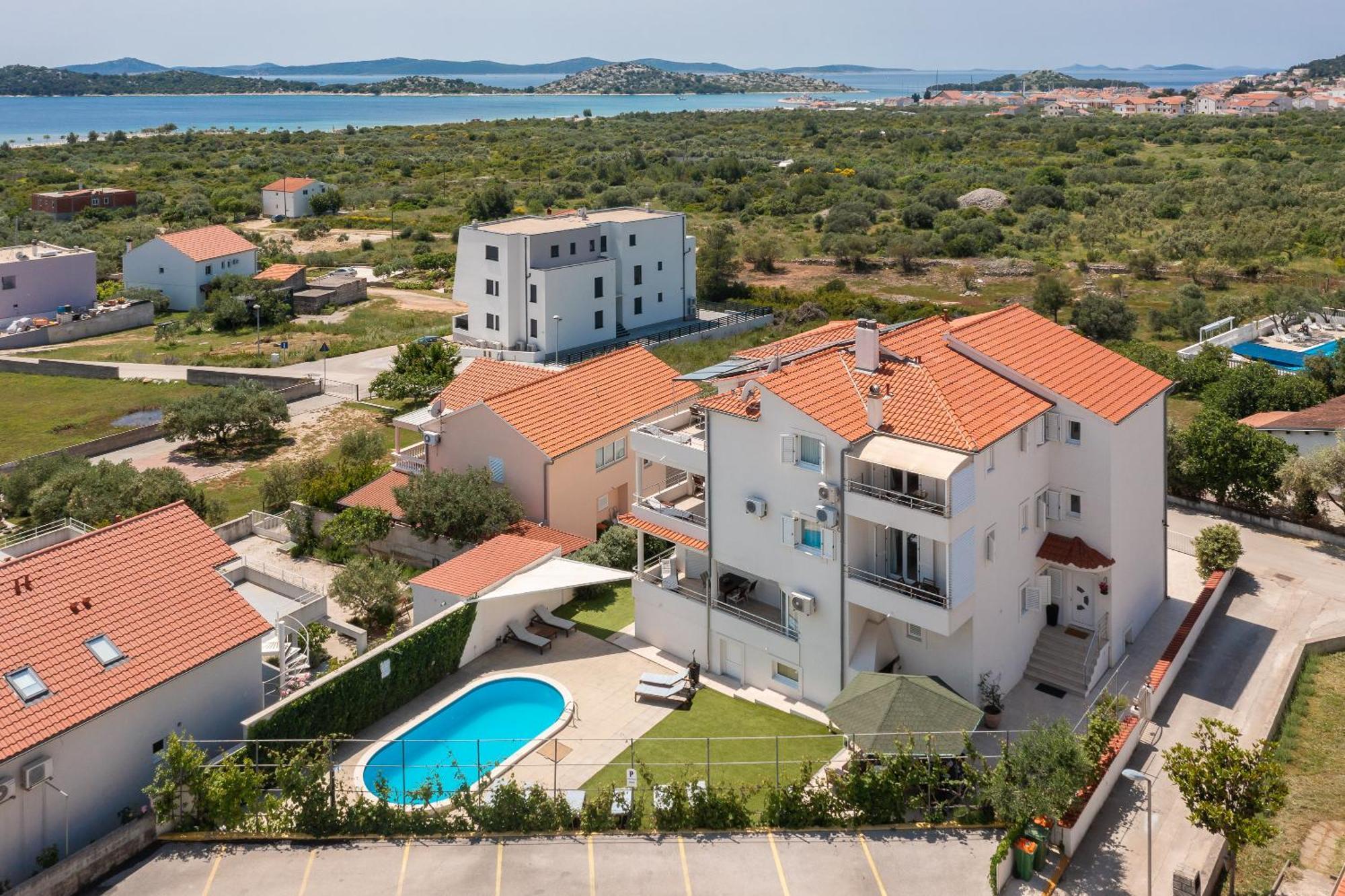 Apartments Tihi III Vodice Exteriör bild